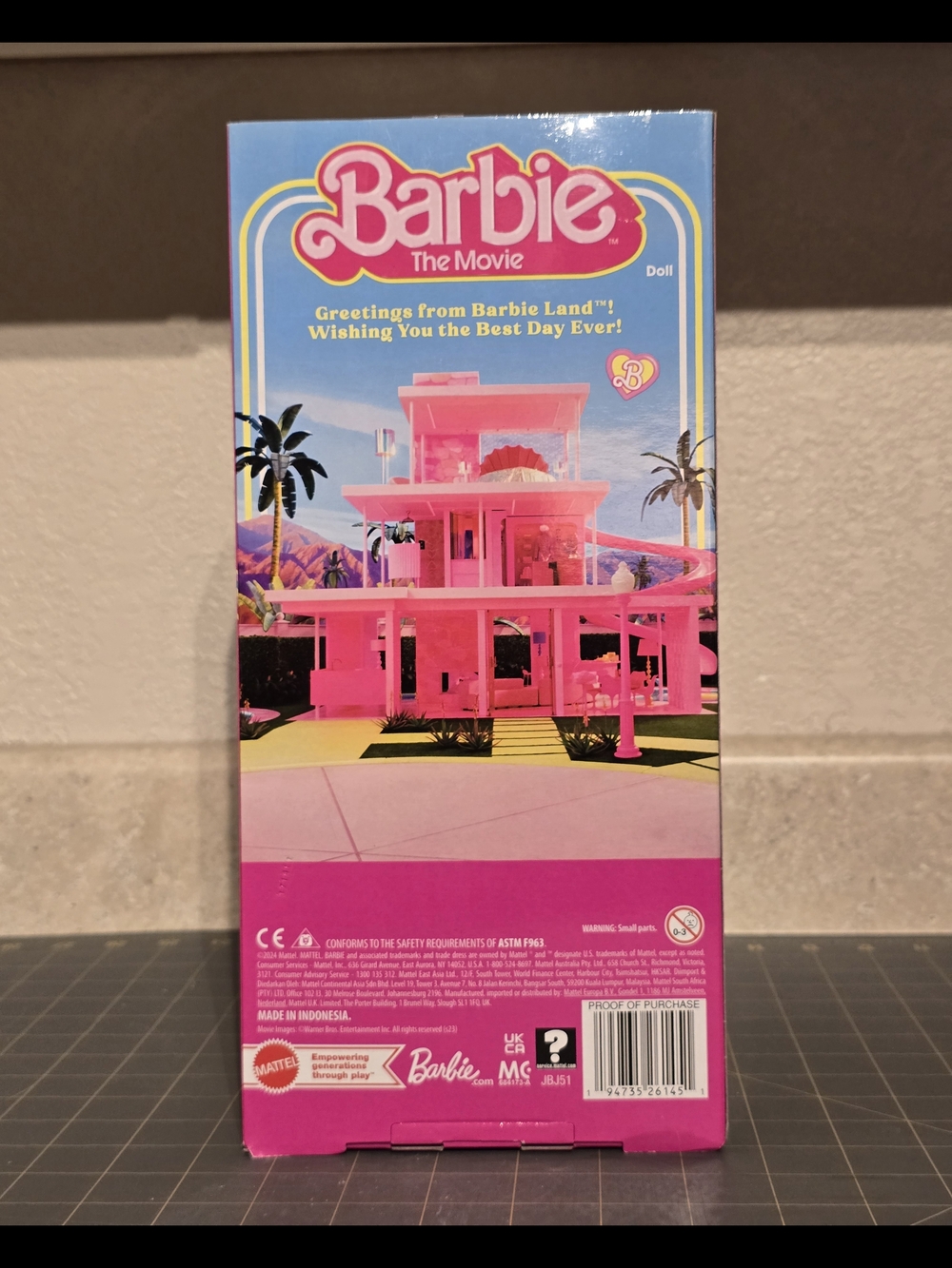 "Barbie The Movie" Ken Doll, Inline Skating/Ryan Gosling Face Sculpt - Picture 2 of 2